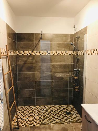 Koupelna v ubytování Appartement Mare Algajola