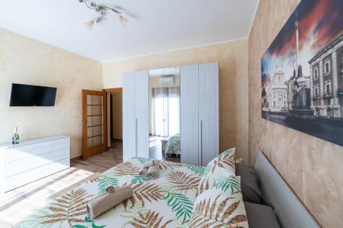 Postel nebo postele na pokoji v ubytování Casa La scivola
