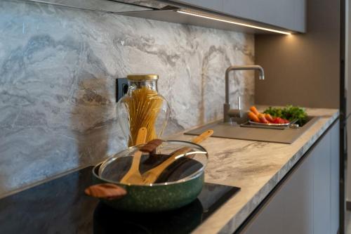 Dapur atau dapur kecil di Lara Gračišće