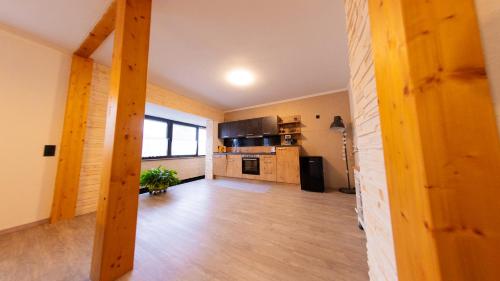 Kuchyň nebo kuchyňský kout v ubytování may-homestay-saar