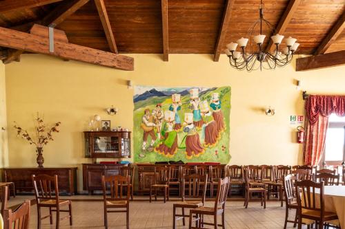 Гостиная зона в Agriturismo Pinelli