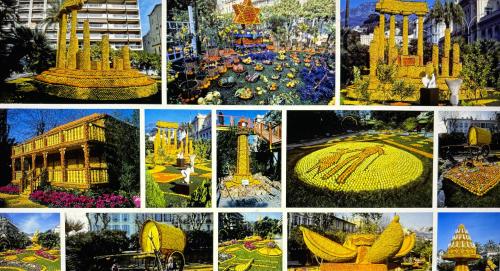 a collage of different pictures of a park at EXCEPTIONNEL !!! VENEZ SEJOURNER DANS LES 3 SUITES D'UN AUTHENTIQUE ANCIEN PALACE DE LA "BELLE EPOQUE" de 1874 !!! UNIQUE !!! in Menton