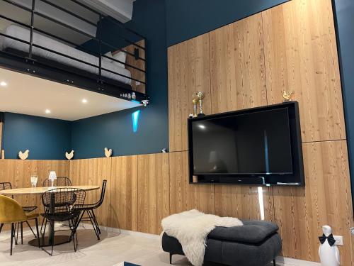 Flaine Forum G1 Cassiopée Mezzanine & Terrasse