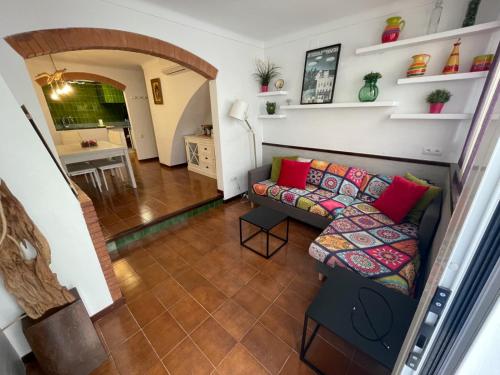 Η κουζίνα ή μικρή κουζίνα στο Mágico Apartamento Duplex Sota el Campanar