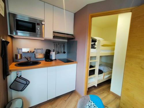 Studio rénové pour 4 pers à Avoriaz, exposé Sud