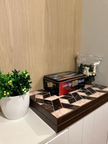 Køkken eller tekøkken på Artemis Villa