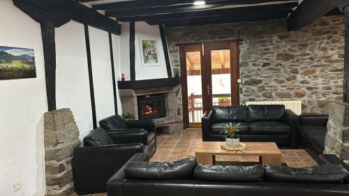 Ruang duduk di Etxeberriko Borda