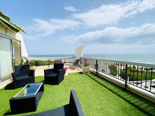 Les Grenadines - Duplex vue mer avec parking en sous sol MAE-2014