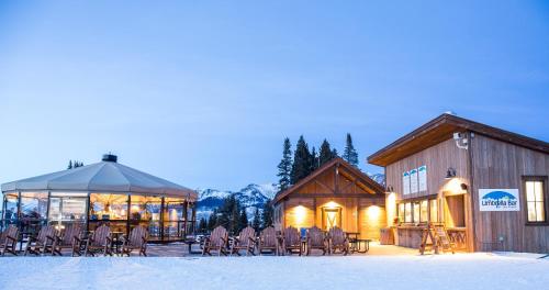 L'établissement Modern King Room in Heart of Mt, Crested Butte Hotel Room en hiver