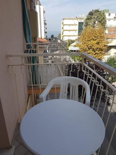 Balkón nebo terasa v ubytování Ancora: appartamenti Gaudenzi