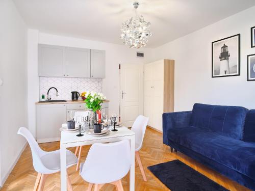 Kuchyňa alebo kuchynka v ubytovaní Villa Łeba II - Loft Apartments