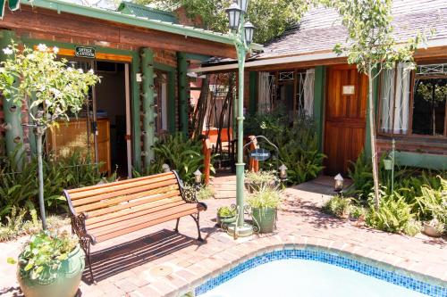Κήπος έξω από το Kleine Eden Guesthouse