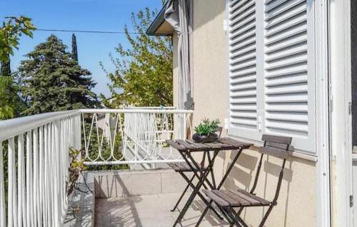 Balkón alebo terasa v ubytovaní 2 Bedroom Nice Home In Novi Vinodolski
