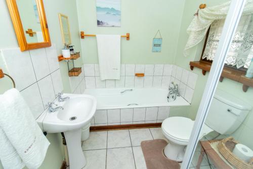 Ένα μπάνιο στο Kleine Eden Guesthouse