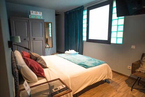 Letto o letti in una camera di Hotel Lincoln Lounge
