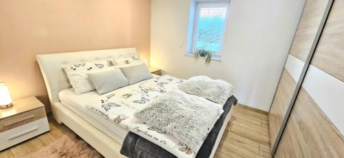 Кровать или кровати в номере Istrian Lux Residence
