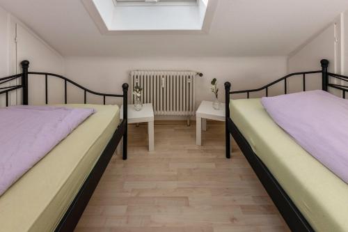Katil atau katil-katil dalam bilik di Ferienwohnung Hüttennest