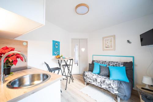 Photo de la galerie de l'établissement Bleue Topaze - A 3 min des Thermes, à Amélie-les-Bains-Palalda