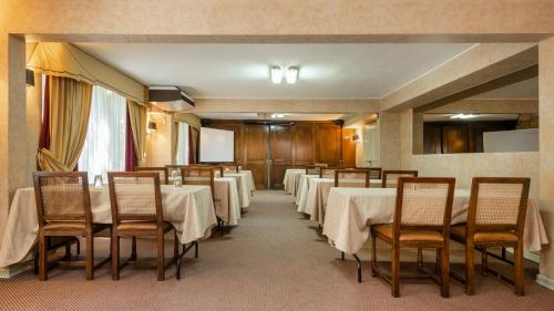 Χώρος καθιστικού στο Teclados Hotel
