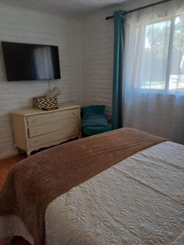 Ένα ή περισσότερα κρεβάτια σε δωμάτιο στο Casaantivero boutique,casa de huéspedes