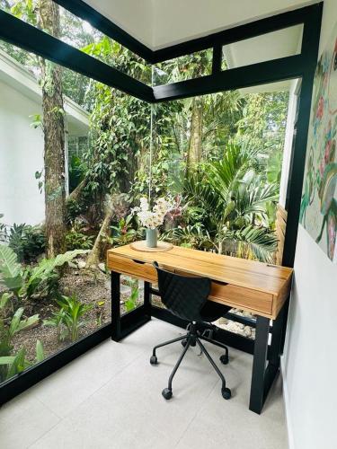 Zahrada ubytování Casa Coral Azul