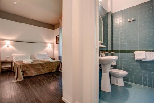 Vonios kambarys apgyvendinimo įstaigoje Hotel Cristallo