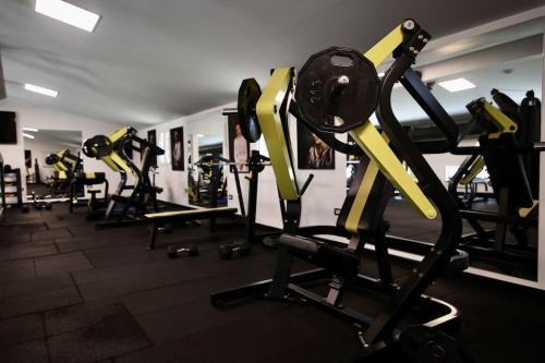 Fitness centrum a/nebo fitness zařízení v ubytování Andrej home