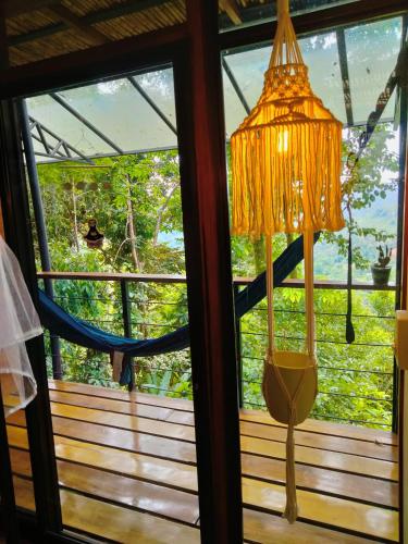 Un balcón o terraza de Selva Madre Eco-Sanctuary