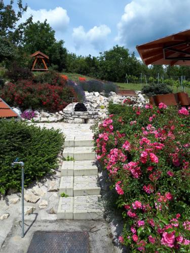 Jardín al aire libre en Kikapcsol-lak