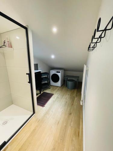 Ένα ή περισσότερα κρεβάτια σε δωμάτιο στο Duplex Sole Mio