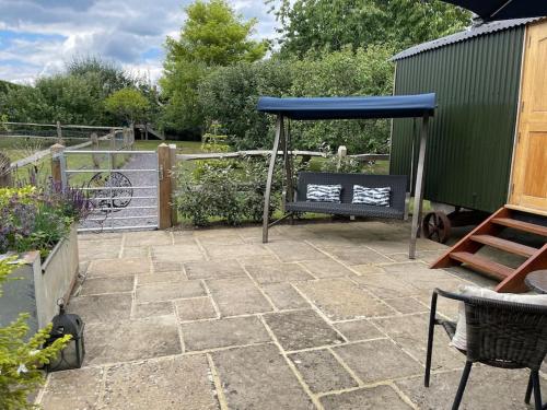 Forest View Shepherd Hut Stag hutにある庭