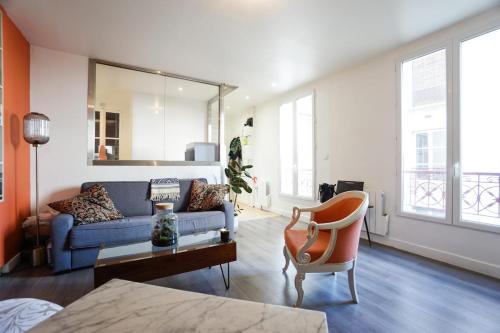 Lovely 42 m near Canal de l'Ourcq