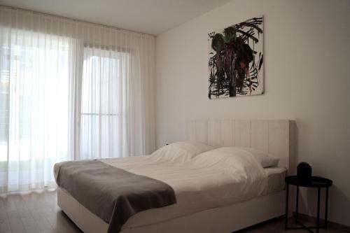 Postel nebo postele na pokoji v ubytování Relax Residence Südsteiermark