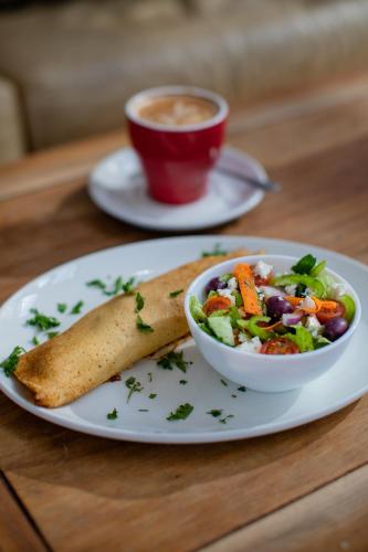 Comida en o cerca de este hostal o pensión