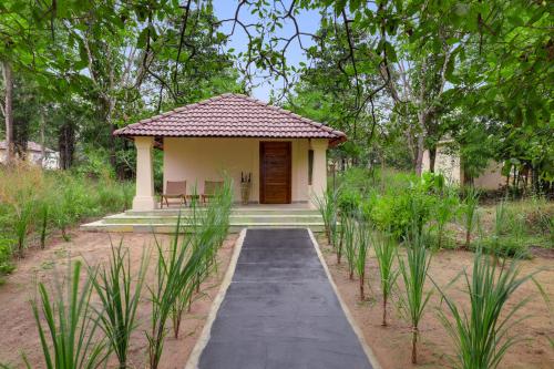 Zahrada ubytování Lemon Tree Wildlife Resort, Kanha