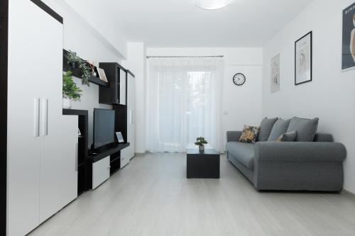Posezení v ubytování Exclusive Ultracentral Apartments and Studios #Enescu#Universitatii#Suceava