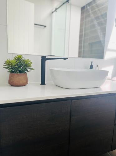 Un baño de the little nest, Rylstone