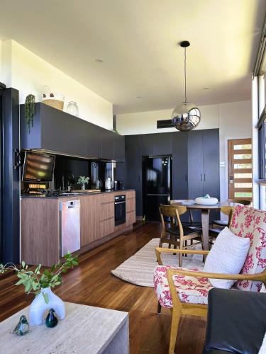 Una cocina o cocineta en the little nest, Rylstone