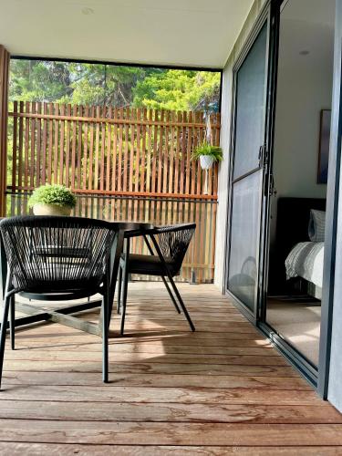 Un balcón o terraza en the little nest, Rylstone