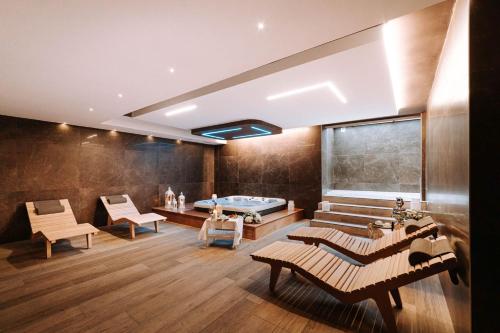 Posezení v ubytování VILLA GENTILE RESORT E SPA