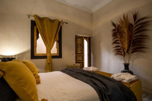 Ένα ή περισσότερα κρεβάτια σε δωμάτιο στο Just V hotel & Spa