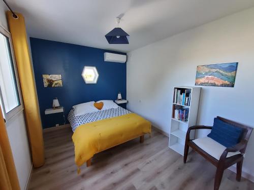 Postel nebo postele na pokoji v ubytování Beauté Tropicale