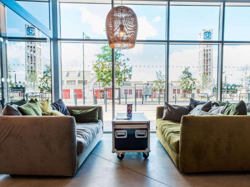 Posezení v ubytování ibis Styles Lens Centre Gare