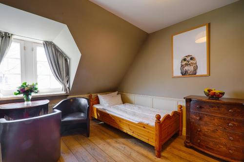 Ruang duduk di Meeressterne Hotel Forsthaus Damerow