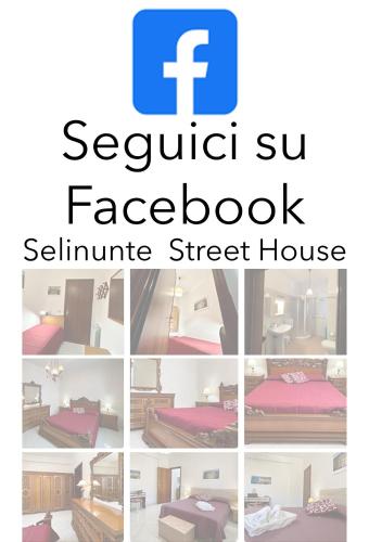a collage of photos of a seattle street house at Selinunte Street House in Castelvetrano Selinunte