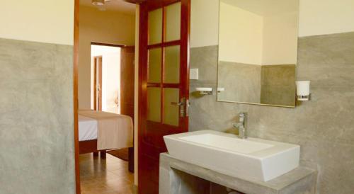 Koupelna v ubytování Inlak Garden Hotel