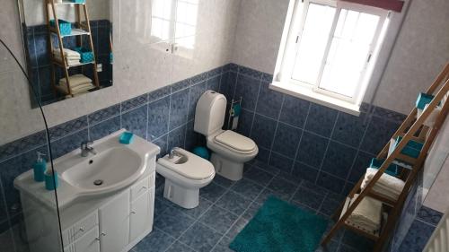 Koupelna v ubytování Casa Das Oliveiras
