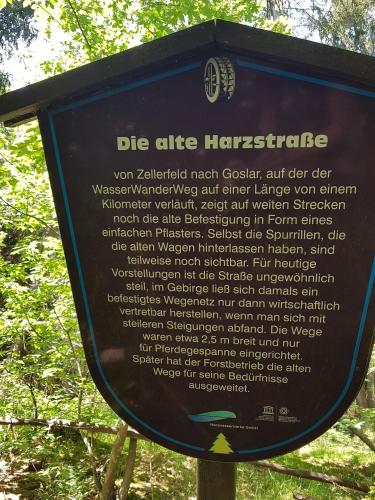 Certifikát, hodnocení, plakát nebo jiný dokument vystavený v ubytování Fewo Reinsch Goslar-Hahnenklee