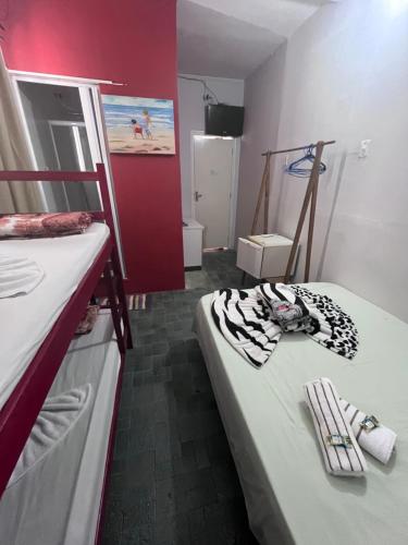 Un baño de casa de praia