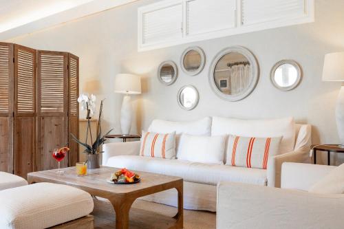 Area soggiorno di Le Toiny Hotel & Beach Club